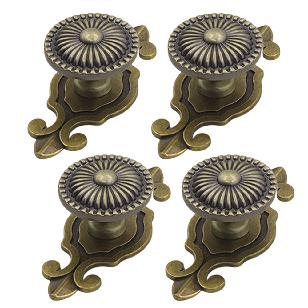 Round Drawer Knobs for Kitchen For Cabinets Shoe Boxes Zinc Alloy Handles Suitable for Two Centimeter Door Thickness with Screws