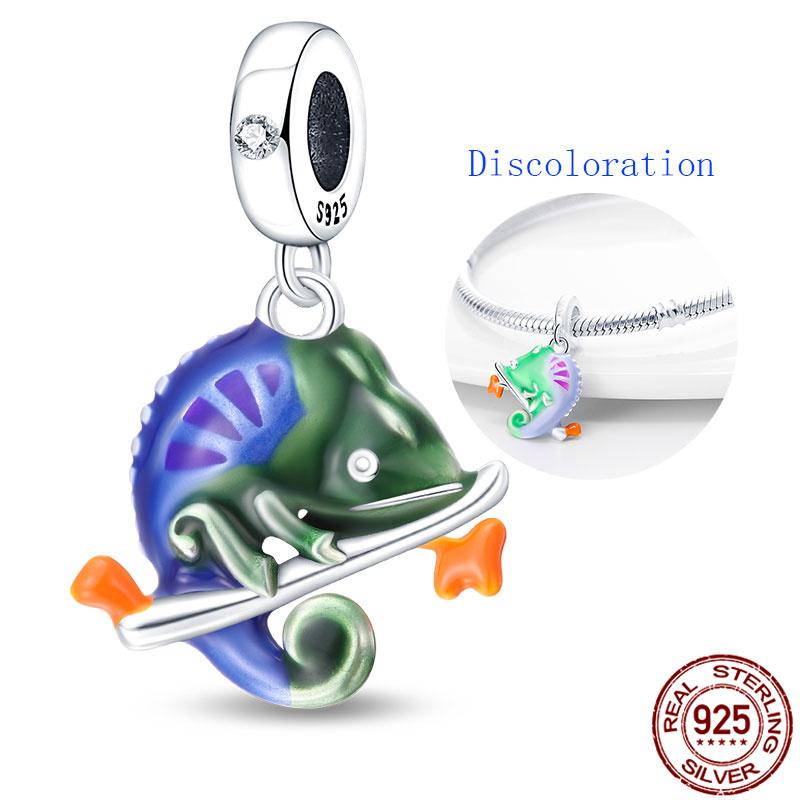 Fit Charmsoriginal Bracelets And 3Mm Bracelets Diy Chameleoncharms Beads 100%Copper Jewelry Making For Women Gift