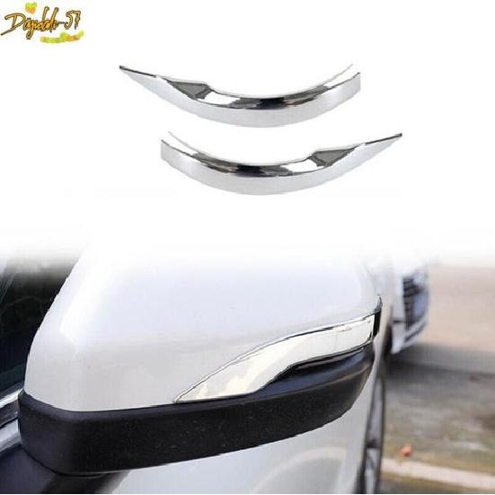 For Honda CRV CR-V 2024 Chrome ABS Rear View Mirror Strip Molding Trim 2X