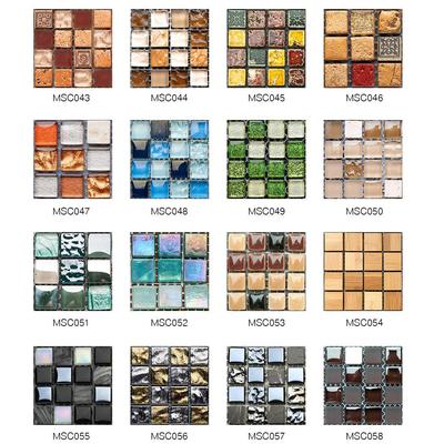 Mosaikfliesenaufkleber: Wasserdichte DIY Heimdekoration