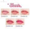 Cute Press Heart ID Sheer Lipstick No. 01-.05 - Thai Cosmetic Make Up