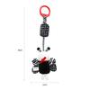 Baby Sensory Hanging Rattles Toy Black White Animals Stroller Infant Bed Wind Chimes 0-12 Months Infant Rattle Educational Toy