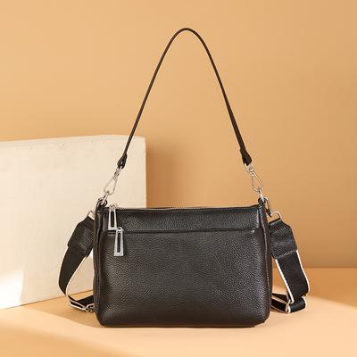 Umhängetasche mit einem Schultergurt, Damen kleine quadratische Tasche, modische und lässige Pendeltasche