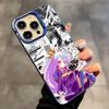 Anime Girl Shiro Phone Case For IPhone 17 16 15 14 13 12 11 Plus Pro Max Multicolor Aurora Laser Shockproof Funda Cover
