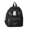 Schoolbag New Cute Polka Dot Rabbit Backpack Junior High School Student Campus Schoolbag Commuting Light Versatile Backpack