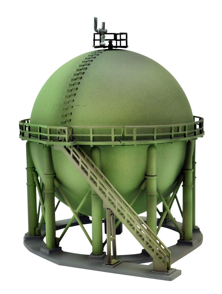 TOMYTEC 1144 GeoColle Seria de Luptă DCM08 Complex devastat de război A (Suport Gaz) Model din plastic vopsit 315599