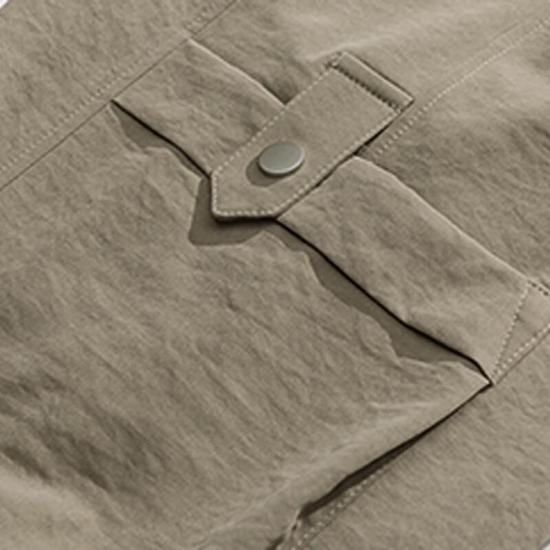 Men's Summer Loose Cotton Straight Casual Pants