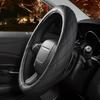 Heated Steering Wheel Cover - WARMITORY Luxury Steering Wheel Heater, 12V Quick Hand Warmer, 14.5-15 Inches Outer Diameter for Standard-Size Car