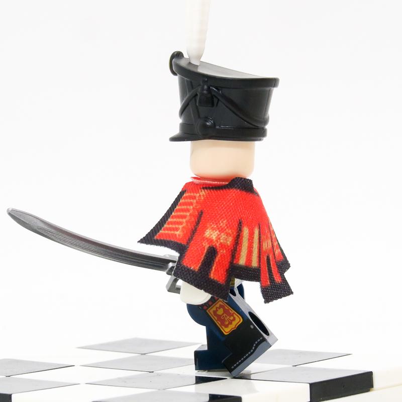 Mini-figure Miniature  | Napoleonic Wars | Russian Imperial Guard Hussar |  Building Toys | MOC Minifig  | New 018