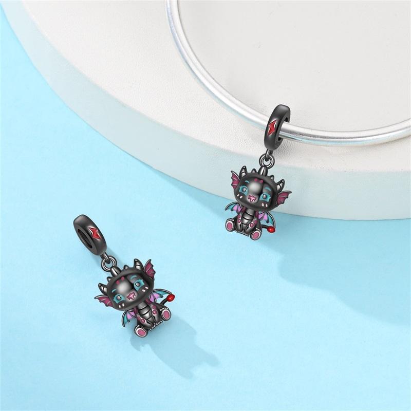 Süßer Kupfer Schildkröte Bogen Muschel Parfüm Kopfhörer Ballett Anhänger Perlen Passend für 3mm Armbänder DIY Feiner Schmuckherstellung