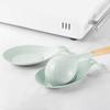 Racks Holders Spoon Holder Stretchy Anti-slid Base Silicone Practical Heat-resistant Spoon Mat Kitchen Storage Organization