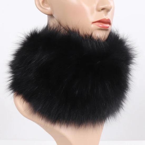 Nowy Szalik z Prawdziwego Futra Lisiego Opaski Futrzane Kobiety Zima Szaliki z Futra Lisiego Luksusowy Ocieplacz na Szyję Dobra Elastyczność Naturalne Futrzane Mufki