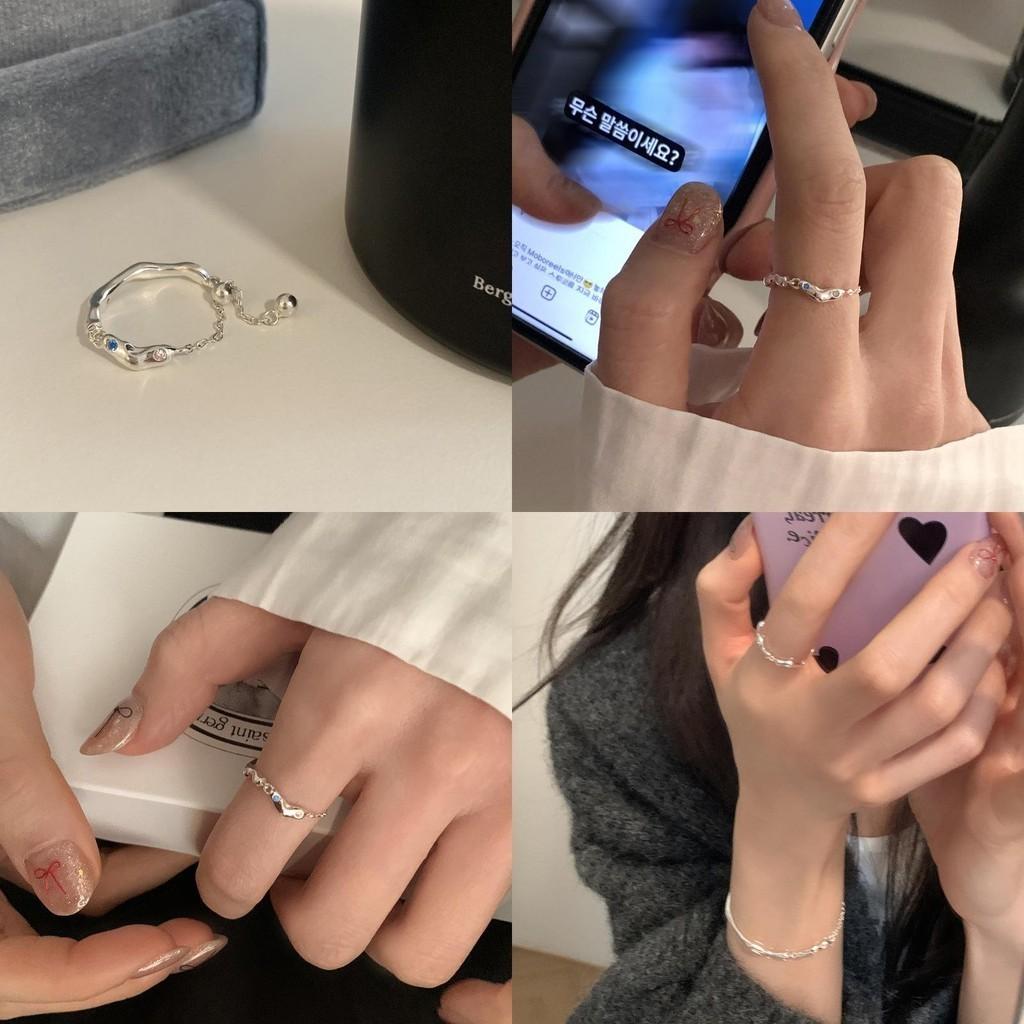 Unique Copper Fashionably Ring For Women With Vibrant Geometric Diamond Design