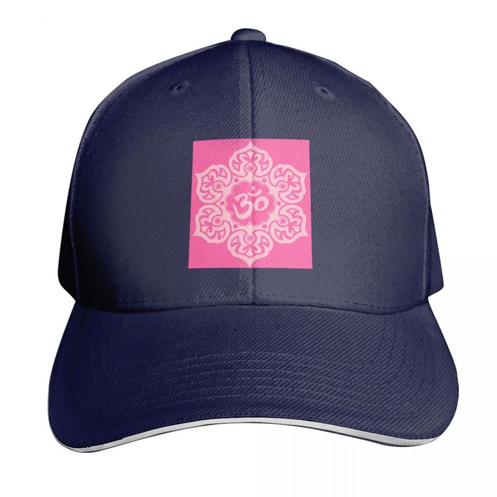 Om Yoga Lotosblume Buddhistischer Lotos Meditationskappe Lässige Baseballkappen Verstellbarer Hut Hip Hop Sommer Unisex Baseballkappen
