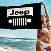J-JEEP Microfiber Blanket Quick Drying Beach Towels Oversized Printing Super Absorbent Pool Towel Blanket