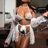 Women Sexy Lingerie Erotic Lace Babydoll Dress Transparent Plus Size 18 Sex Underwear Exotic Costume