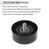 Drive Belt Idler Pulley for Kia Sportage 2011-2016 for Hyundai Santa Fe 10-12 Serpentine Tensioner Pulley Idler No.2528725000/2528725110 1 Pc
