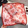 Fashion Square Fashion Foreign Style Small Silk Scarf Women'S Headband Decorative Scarf Dual-Purpose Small Square Scarf New Scarf