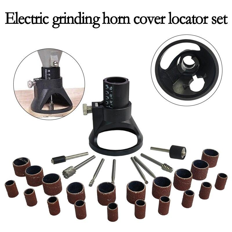 11pc Electronic Grinding Up Horn Cover Locator Tool Collection 29pc Rotary File Twist Drill Drilling Electronic Grinding Up Ring Accessory Tool