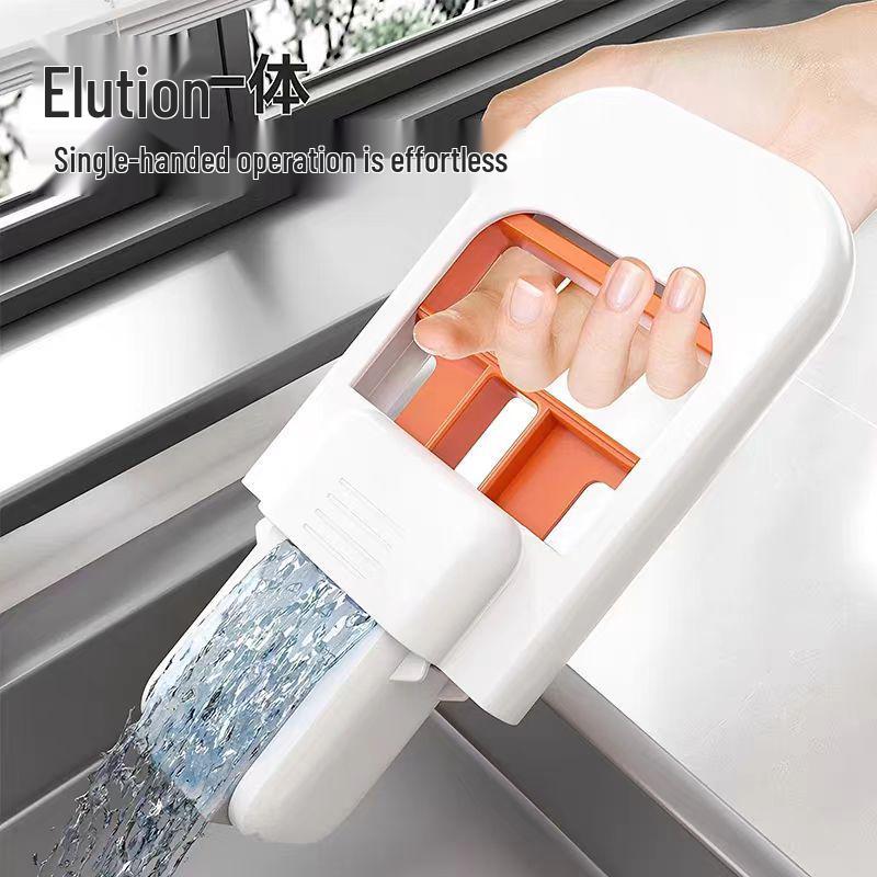 2025 Hands-Free Absorbent Mini Folding Mop with Sponge Head