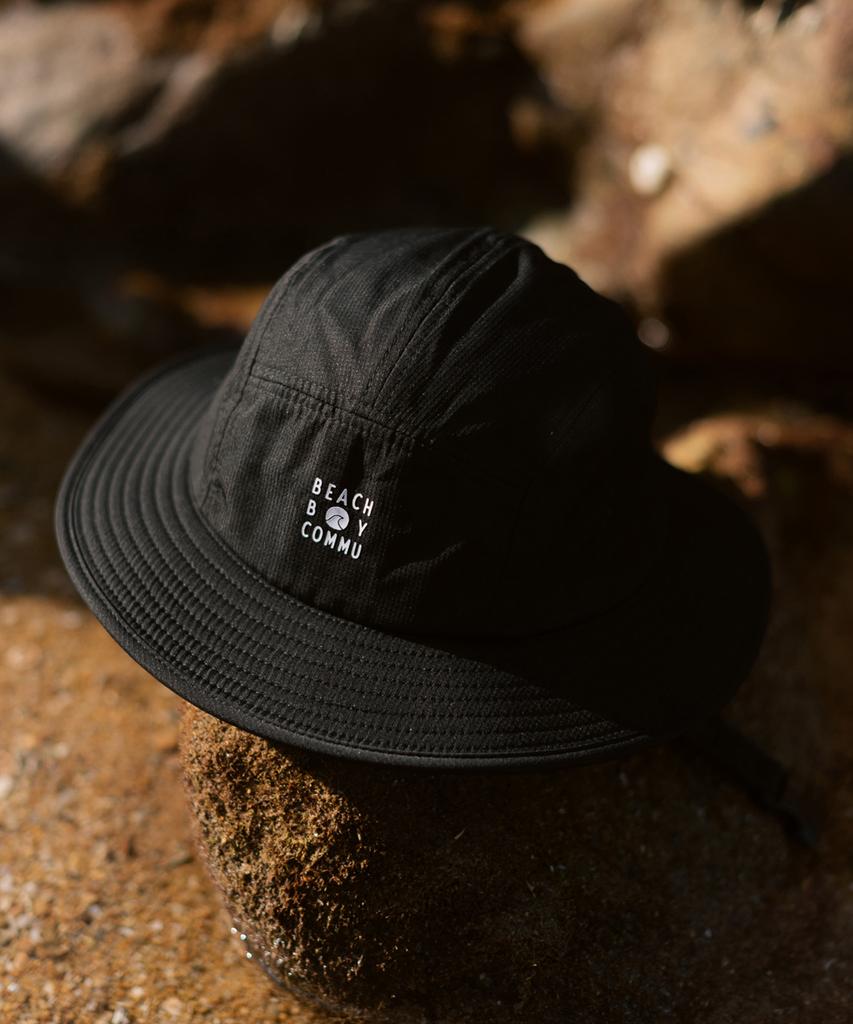 Bichiboikeomyu Surfing Surf Hat Black