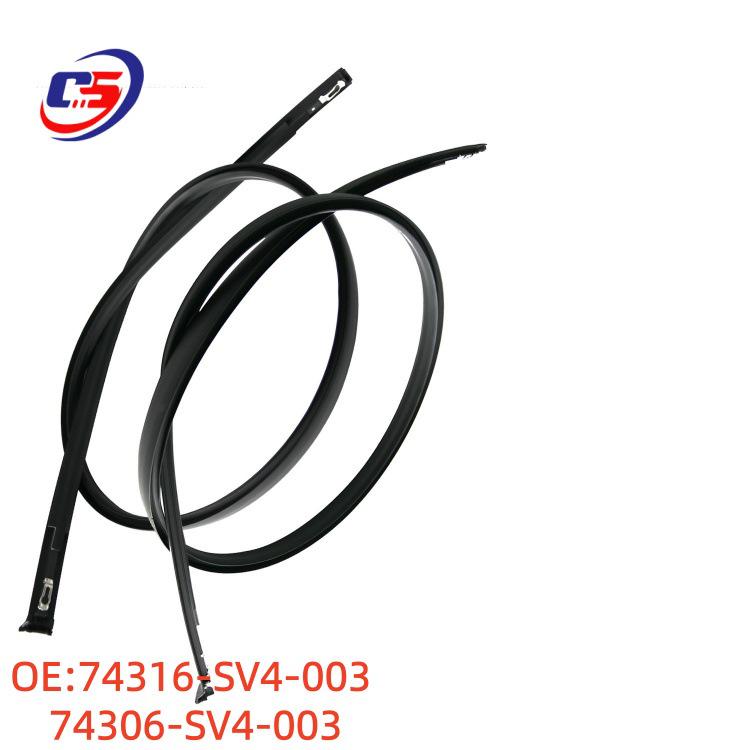 Left & Right Roof Trim Strips for Honda Accord SV4 (74306-SV4-003, 74316-SV4-003)