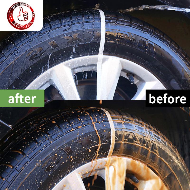 H4Cacle Car Tire Wax Tire Brightener Blackening Durable Tire Coating Agent Cleaning and Maintenance Anti-aging Retreading Polish
