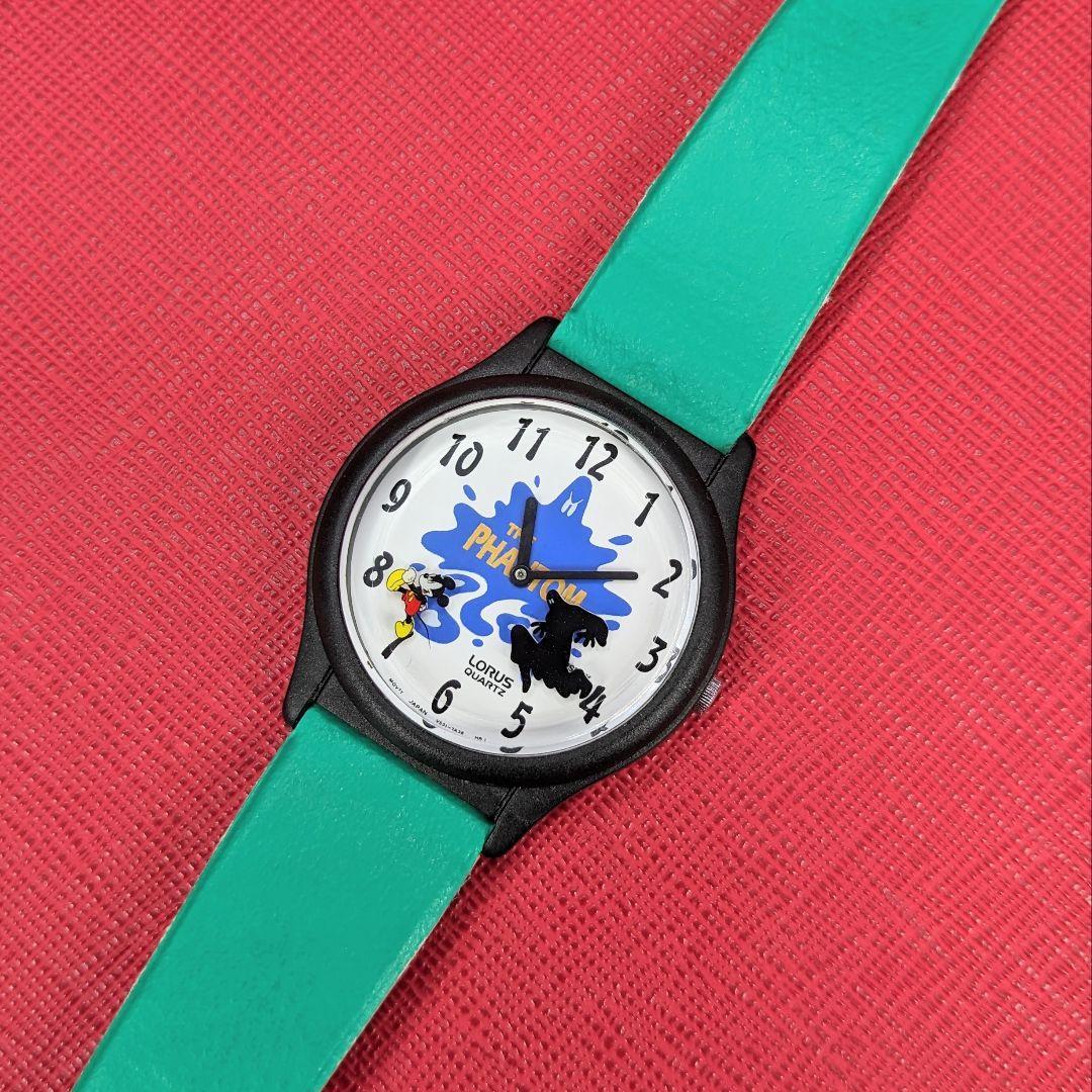 Used LORUS Watch Mickey Phantom Blot Unisex