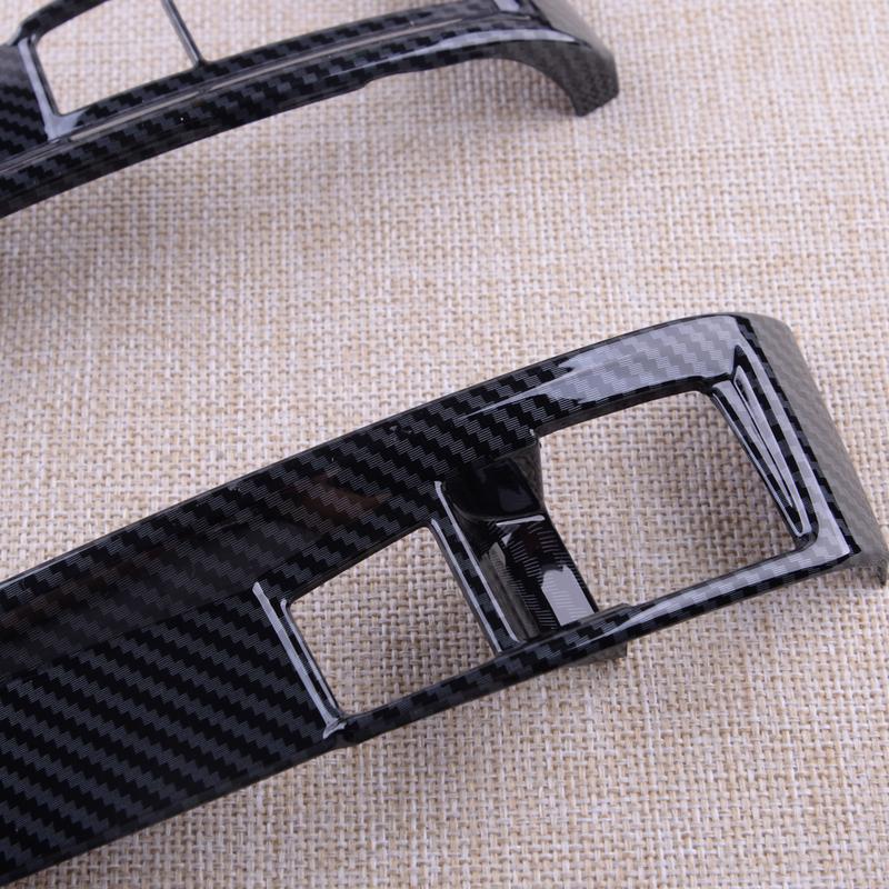 Gear Shift Panel Cover Center Console Trim Frame Carbon Fiber Style ABS LHD Fit for Honda Civic 10th 2016 2017 2018