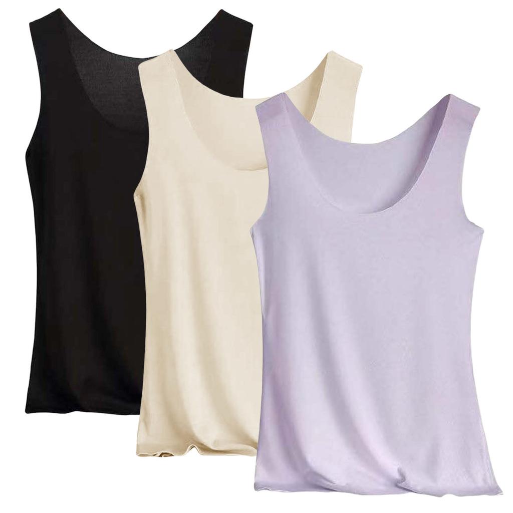 Summer Ice Silk Vest Women's Suspender Inner Sleeveless Top South East Asia Bottom Shirt