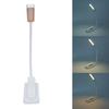 Clip On Reading Light USB Rechargeable Book Light Miniature Long Battery Life Clip On Lamp for Work 