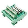 DB25 M6 Double Female Head DIN Rail Mount Interface Module Terminal Block Board Connector