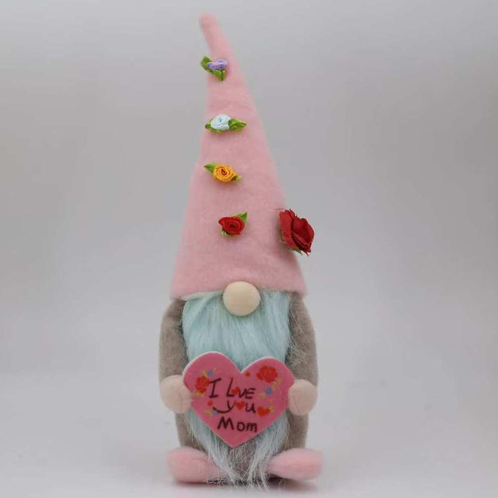 Faceless Doll with Heart & High Hat - New Year s, Mother s Day, Rudolph Themed Gift