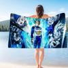 Dragon Ball-G-GOKU Big Microfiber Beach Towels Quick Dry Towel Sand Beach Towels Pool Towel for Travel Swim Pool Yoga