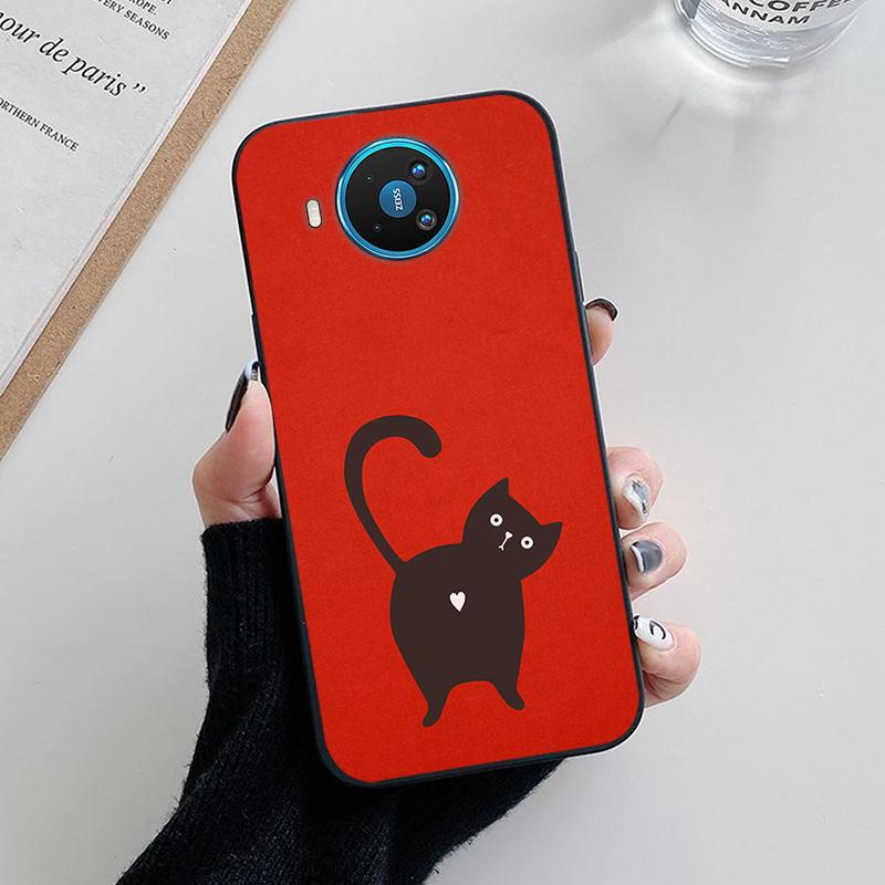 Per Custodie Nokia 8.3 5G 5.4 Morbido TPU Silicone Bella Cover Posteriore per Nokia X10 X20 8.3 5.4 Custodia per Telefono Fundas Bumper Coque NokiaX10