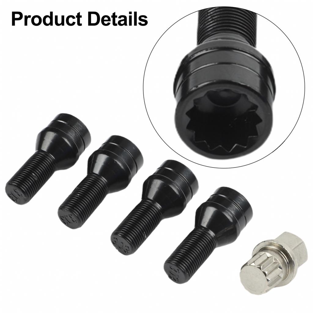 Comprehensive Installation Kit Steel Wheel Bolts Wheel Nuts