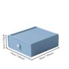 4PCS Drawer Style Desktop Storage Box Cosmetics Storage Desk Desk Storage Box Portable Shelf Ins Cream Style Home Decoration