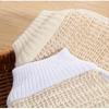Exfoliating Glove Made Of Hemp For Body And Face, Spa Mitt That Cleanses And Exfoliates Your Skin In The Shower Or Bath, Providing Soft Skin Facials