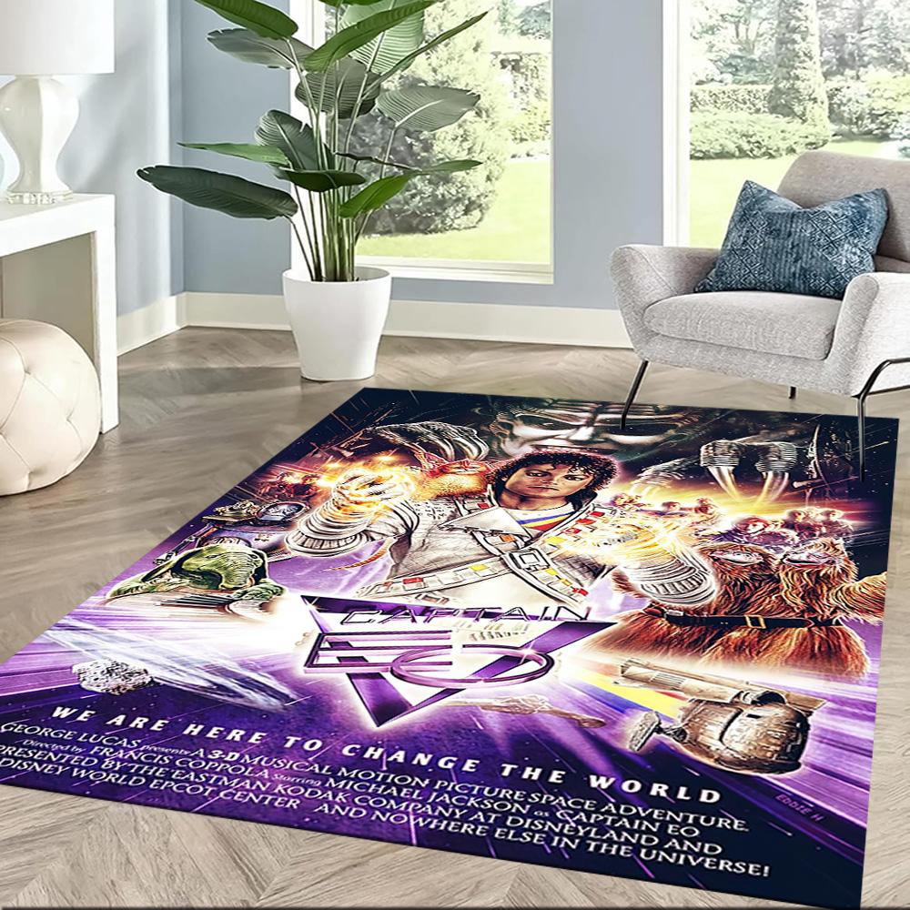 Michael Jackson 102 Floor Mat Suitable for Study room Dormitory Living Rooms Game Room Antislip Carpet Decorate Offices Perfect Gift for Women/Men