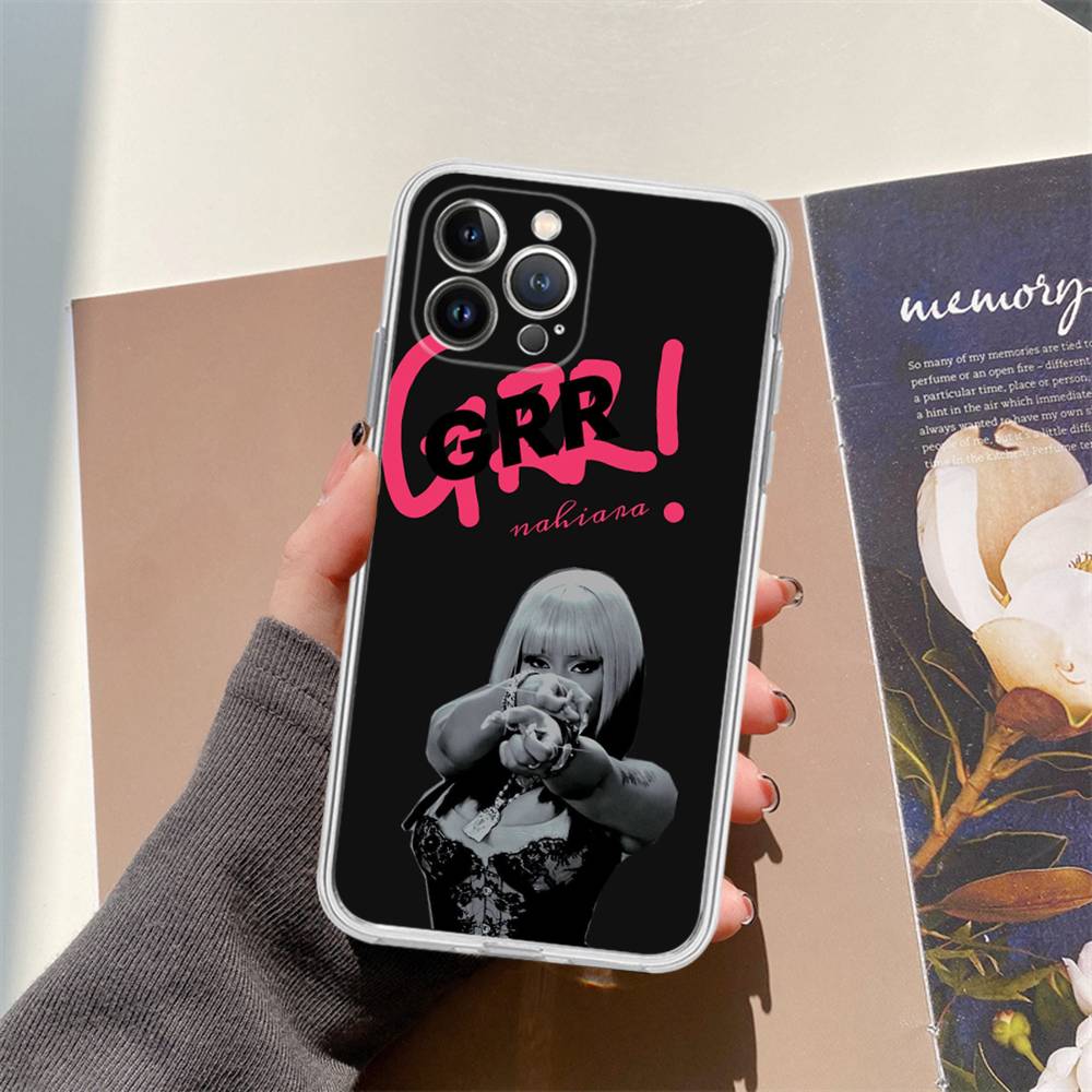Nicki Minaj Rapper Handyhülle, passend für iPhone 16, 15 Pro Max, iPhone 14, 11, 12 High End, 13 Pro, Silikon