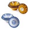Melamine Noodle Bowl Household Plastic Tableware Restaurant Commercial Ramen Salad Bowl Thickened Not Easily Broken Soup Bowls