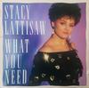 LP Record STACY LATTISAW - What You Need MOT6280 Motown 1989 US Soul/Funk Used