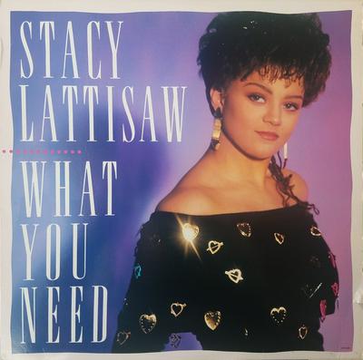 Disque vinyle STACY LATTISAW - What You Need MOT6280 Motown 1989 US Soul/Funk Occasion