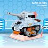 ToylinX Mini Tank Building Blocks Learning Toys Educational Military Model Construction Children And Adolescents Gift Set