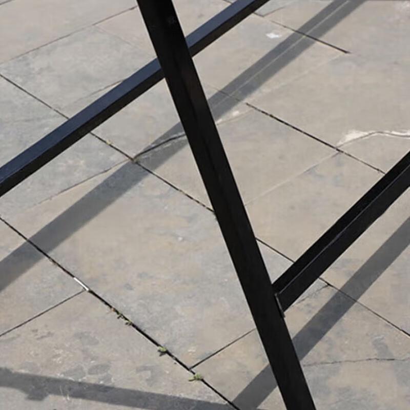 Lièyīnghuì Wooden Outdoor Blackboard with Iron Stand