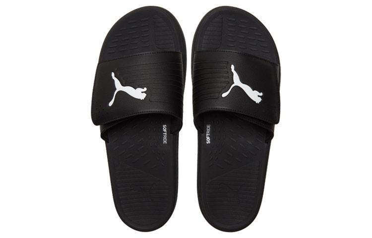 Puma Softride Slide 'Black White' 382112-01