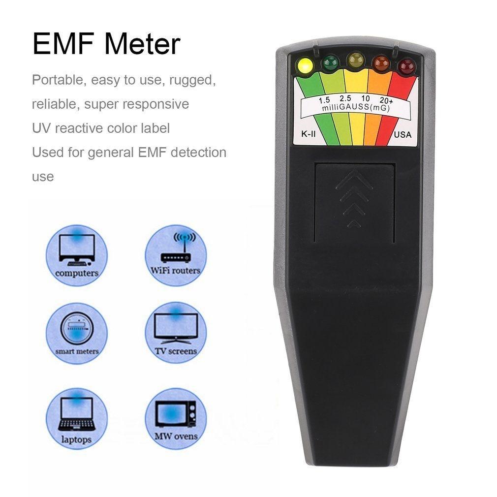 Hot LED EMF Meter Magnetic Field Detector Ghost Hunting Paranormal Equipment Tes Hot LED EMF Meter Magnetic Field Detector Ghost Hunting Paranormal Equipment Tes
