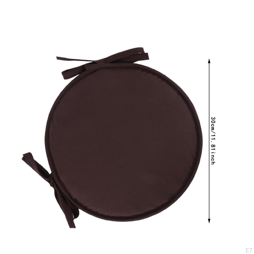 Chair Cushion Pad Non Slip Round Simple Floor Seating Seat for Kitchen Tea