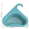 1PC Küche Spüle Abflusskorb Organizer Wasserhahn Halter Sieb Lebensmittel Müll Siebe Ablassen Regal Organisation Zubehör