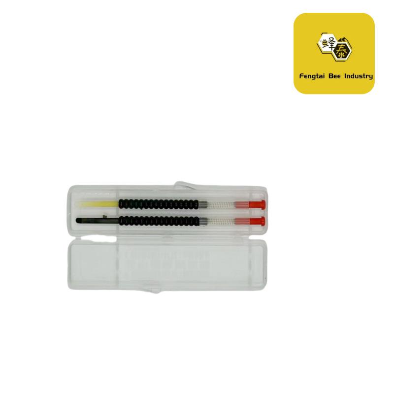

Insect Transfer Needles with Silicone Grip and Storage Box - 2-Piece Set чёрный/белый